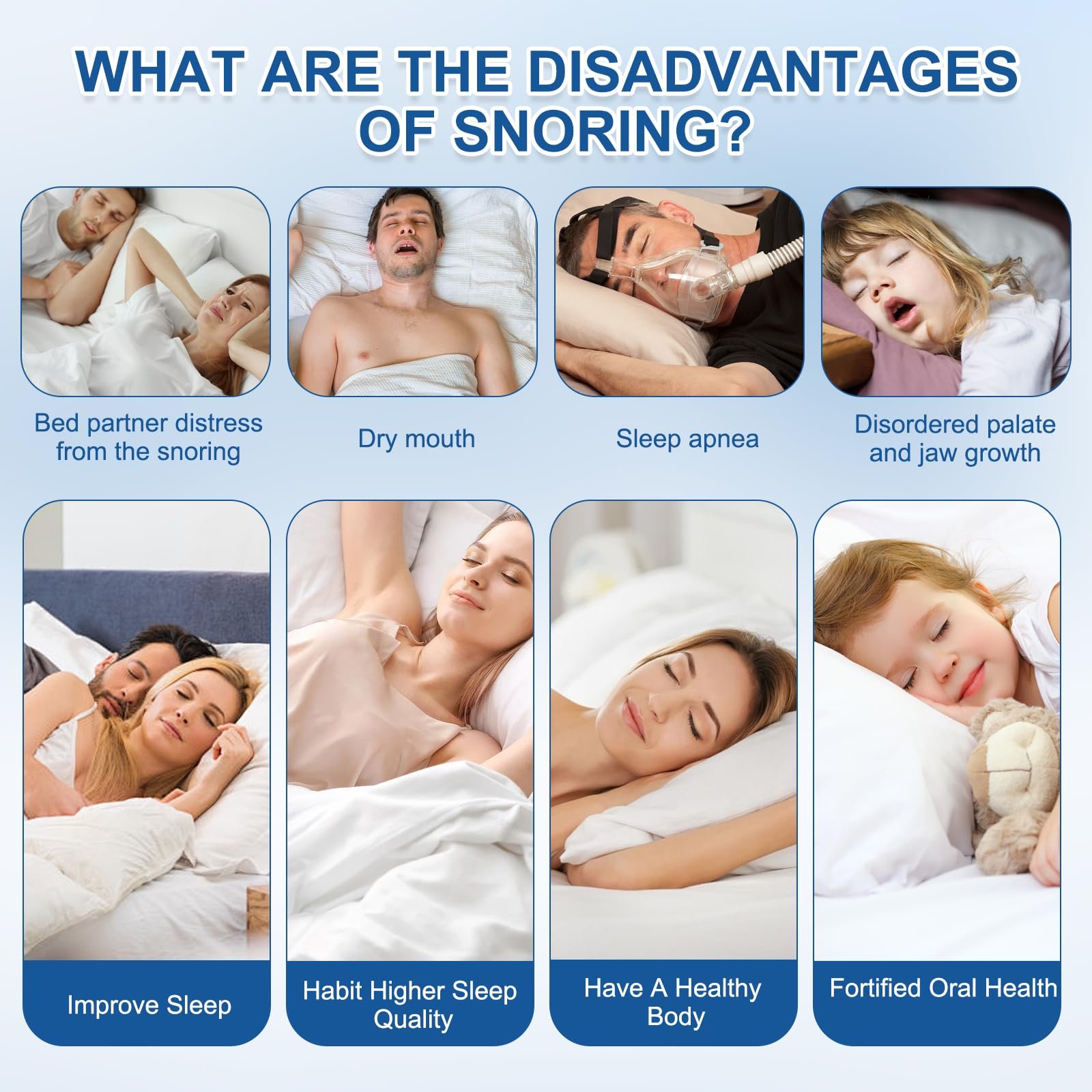 Ночная шина от храпа для зубов, защита от скрежета зубами., фото №4