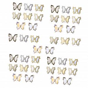 Прикраса для нігтів Метелики PLAFOPE - Фото 1