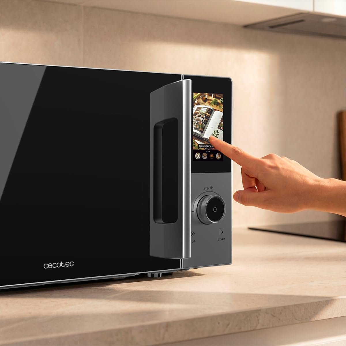 Микроволновая печь Cecotec Convection 2800 Touch 28 л 900 Вт гриль конвекция, фото №3 Микроволновая печь Cecotec Convection 2800 Touch 28 л 900 Вт гриль конвекция, фото №3