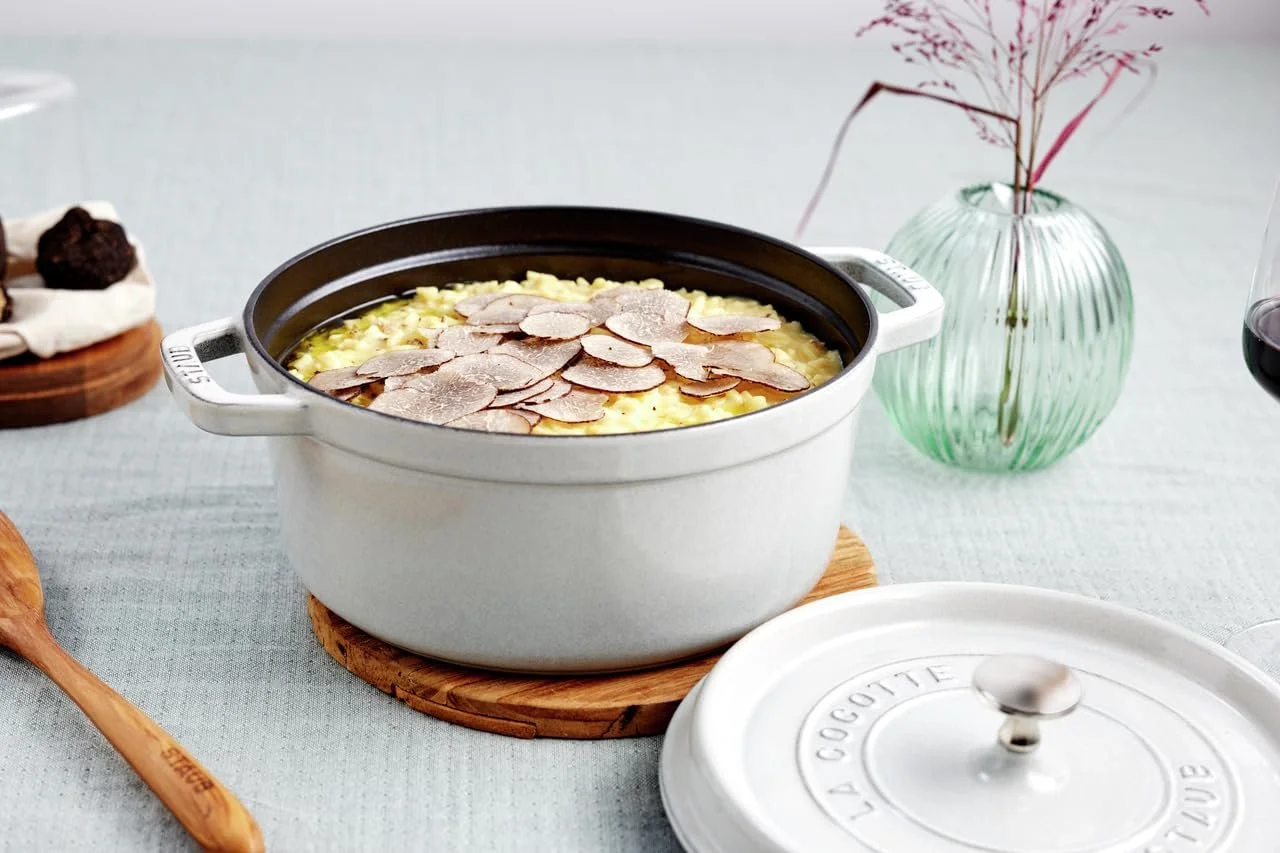 Гусятниця для запікання STAUB кругла біла 26 см, фото №3