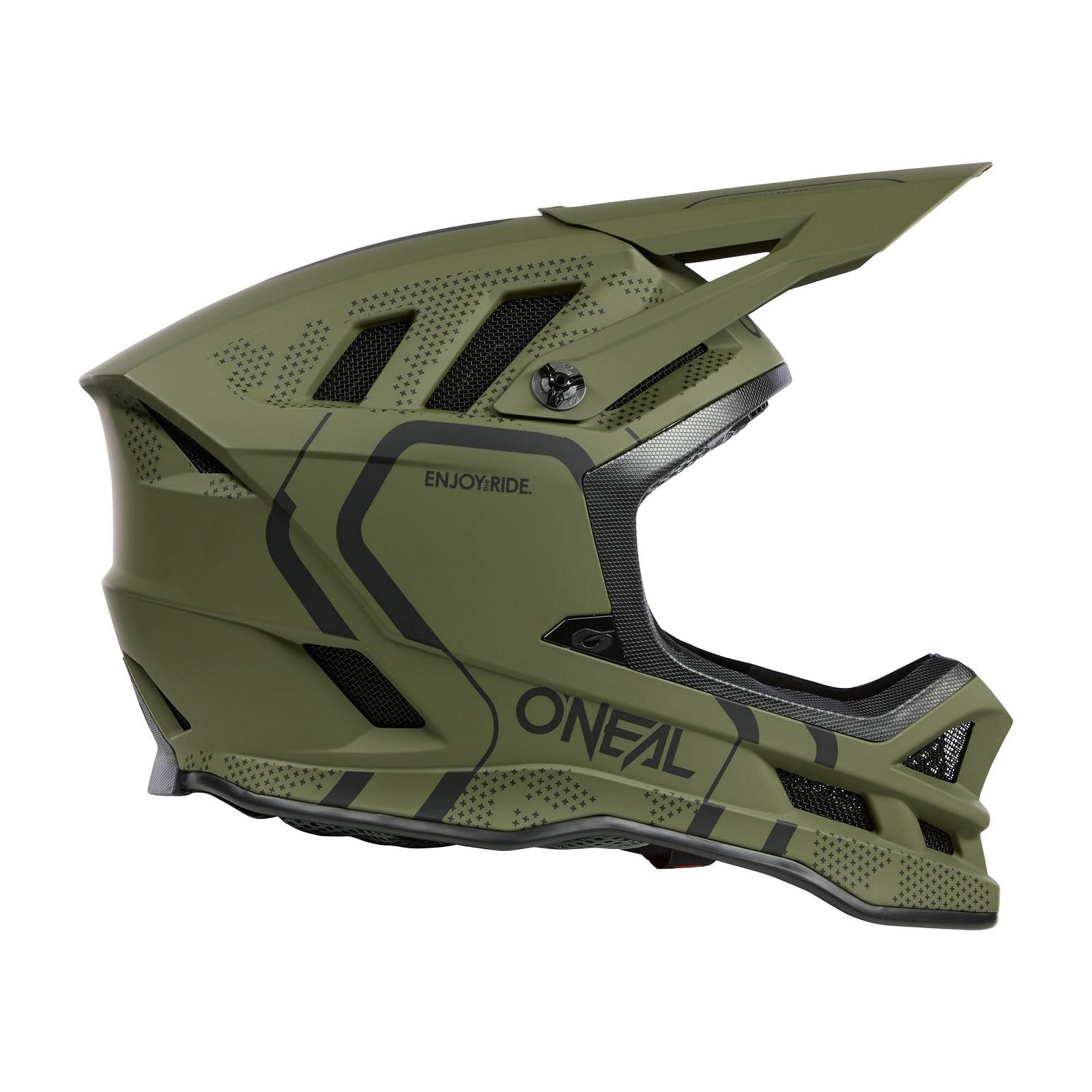 Шолом Мотоциклетний Oneal Blade Polyacrylite Rio Red MX Motocross, фото №5