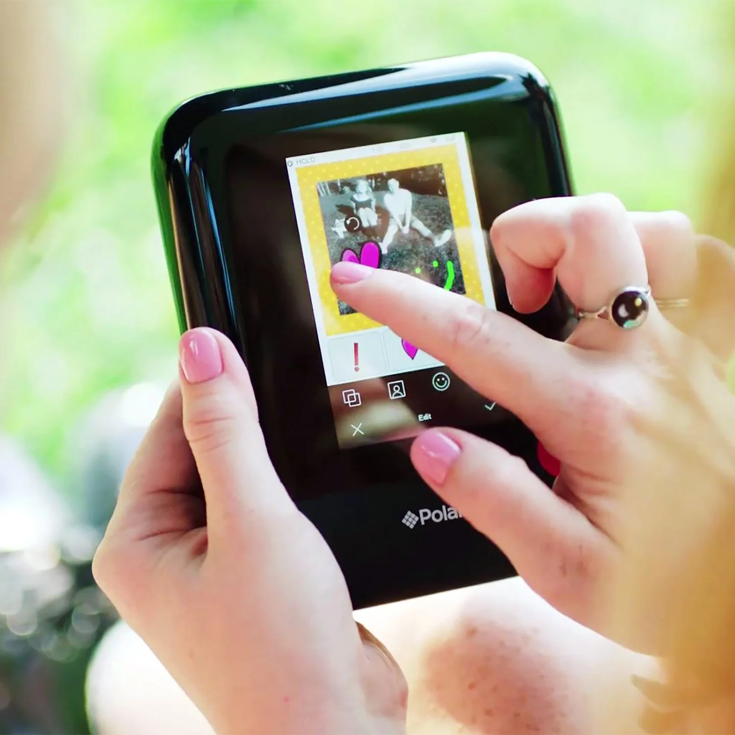 Цифровая камера мгновенной печати Polaroid POP 3x4" ZINK Blue, фото №2