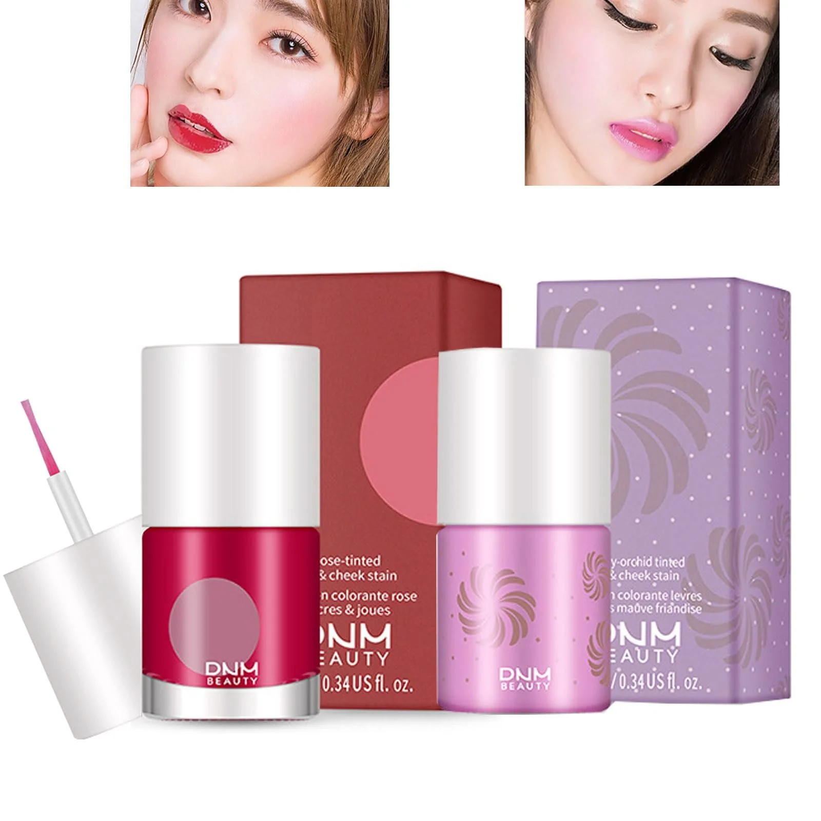 Блиск для губ 2 в 1, Стійкий, не розмазується, не липкий, фото №1