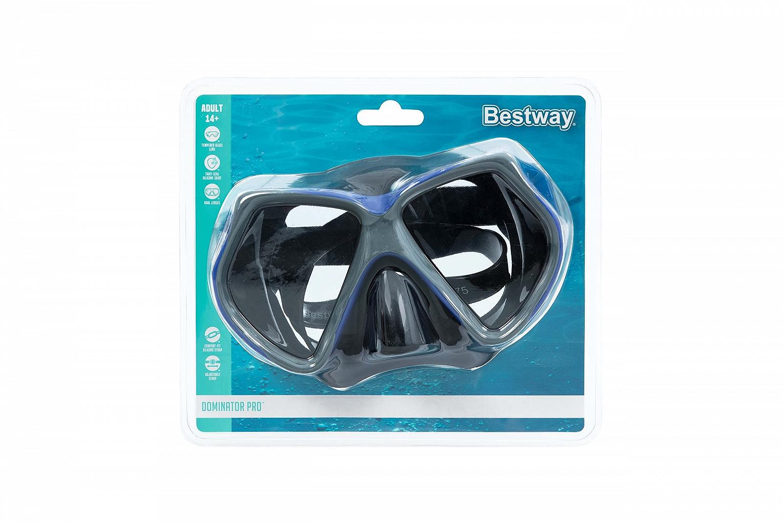 Маска для дайвінгу Bestway Dominator Pro від 14 років - Різні кольори, фото №4