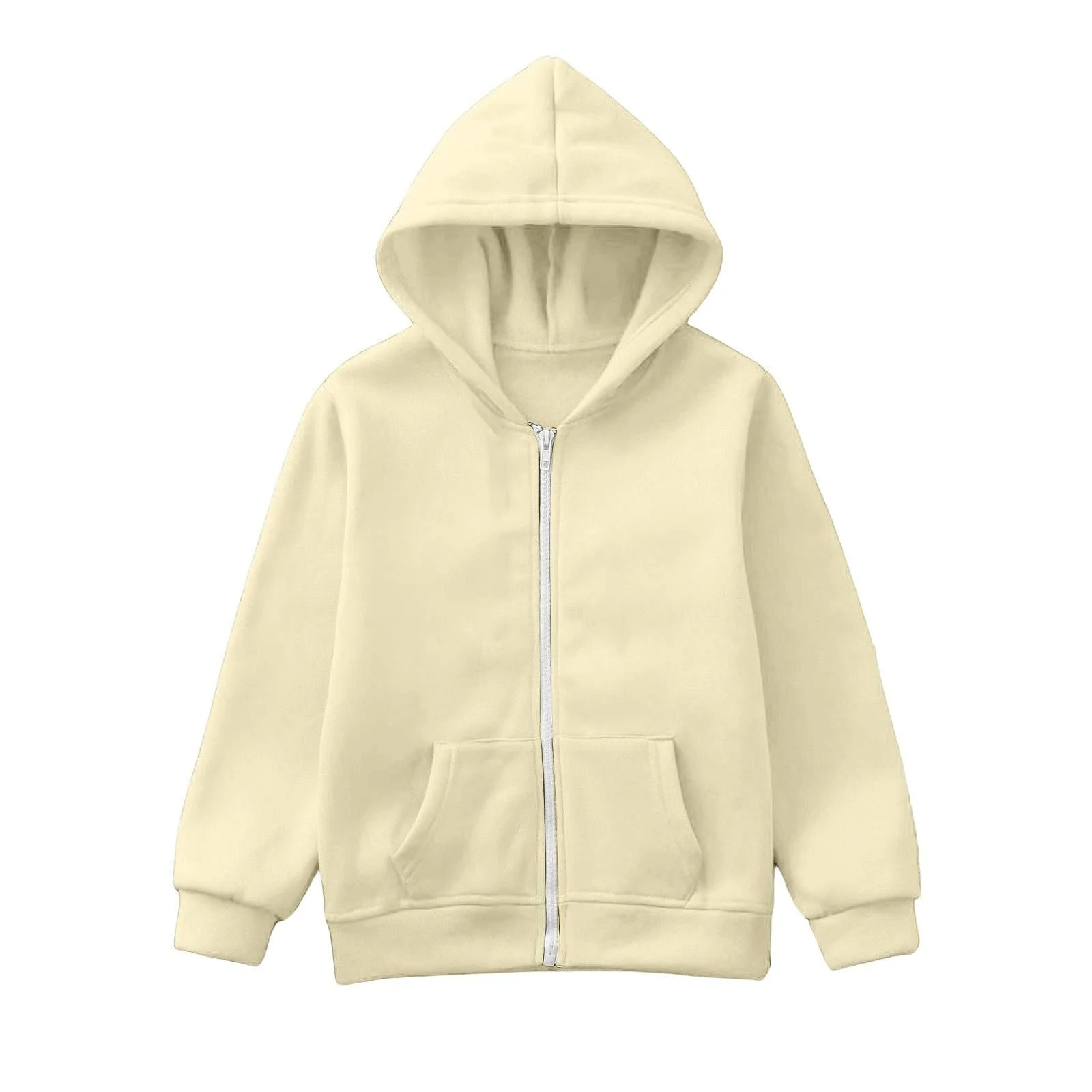 Толстовка Світшот однотонний на блискавці, фото №2