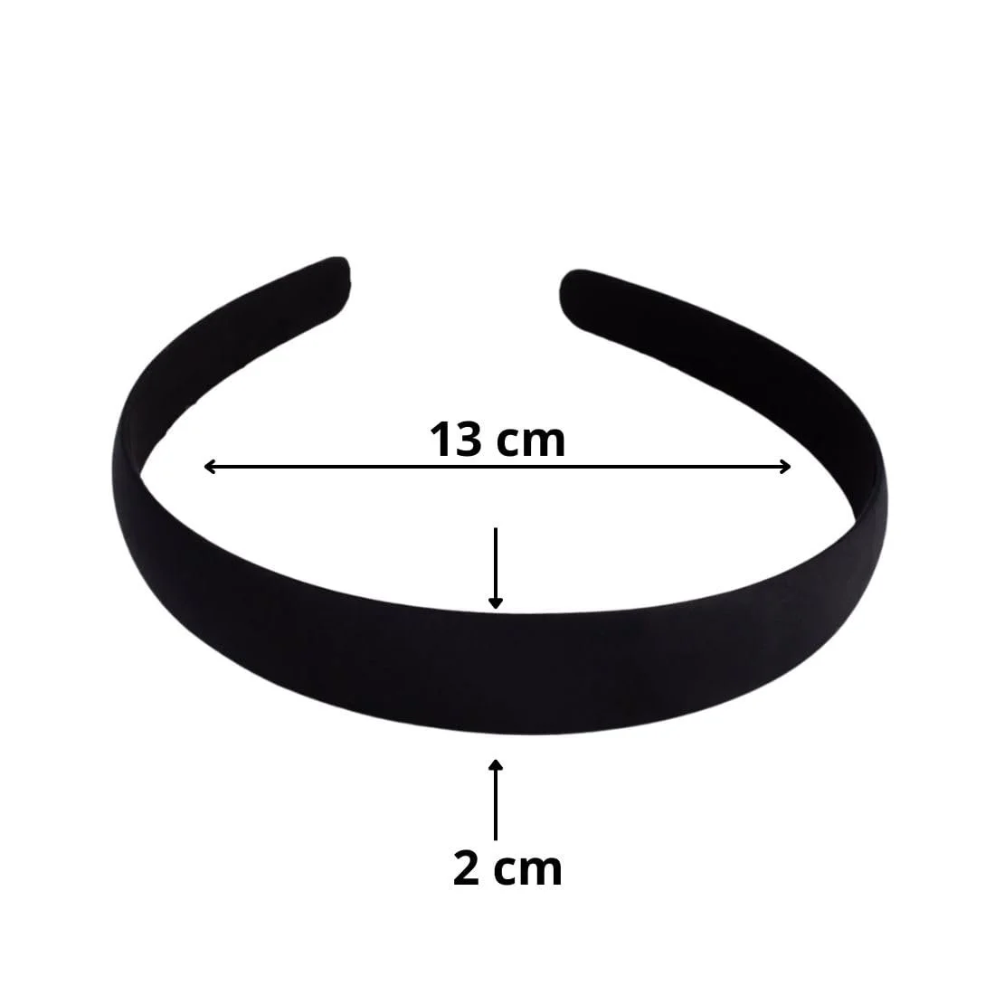 Обруч Еліс Атласний Коричневий, фото №3