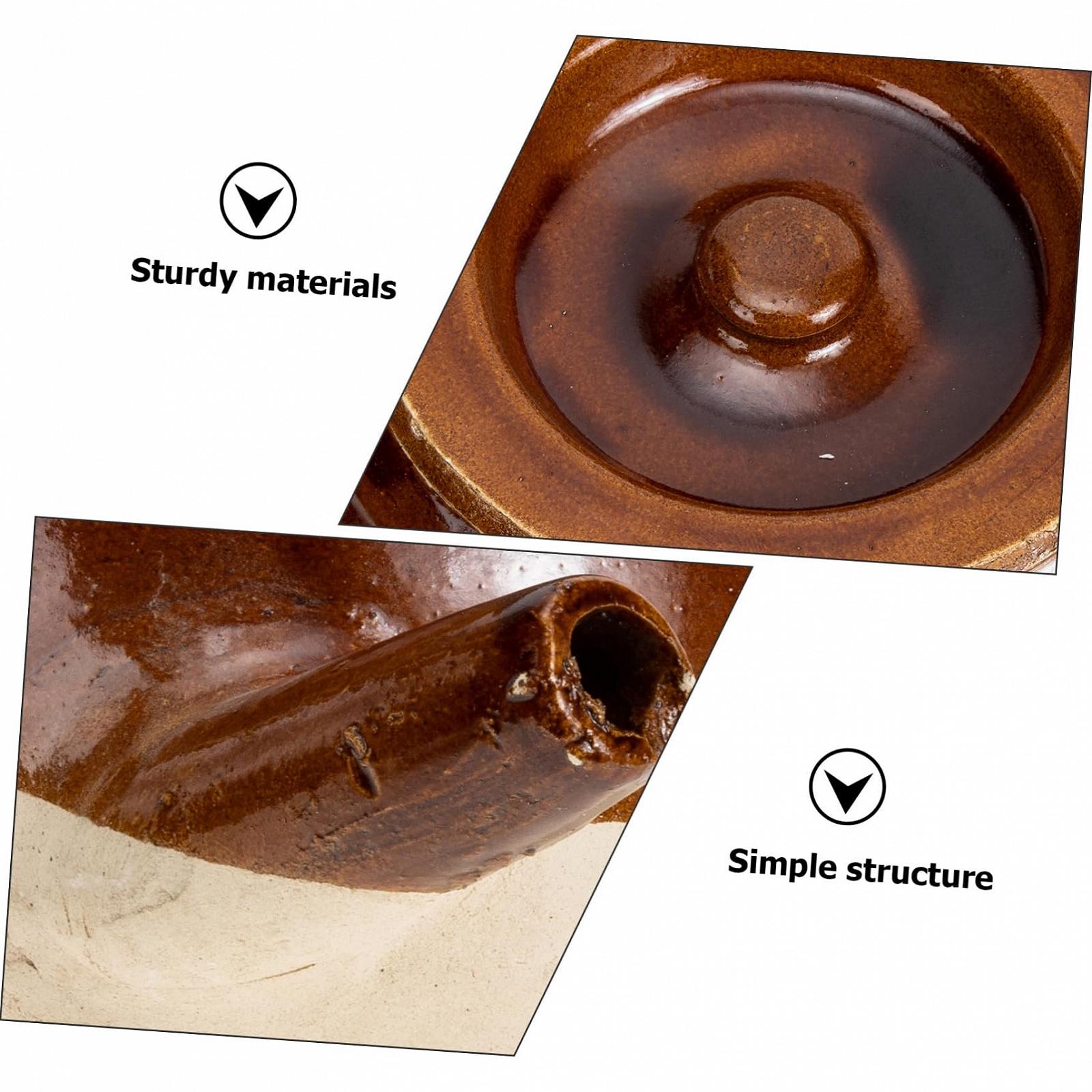 Горщик для китайської медицини Gatuida глиняний термостійкий з нековзною ручкою та носиком, фото №3