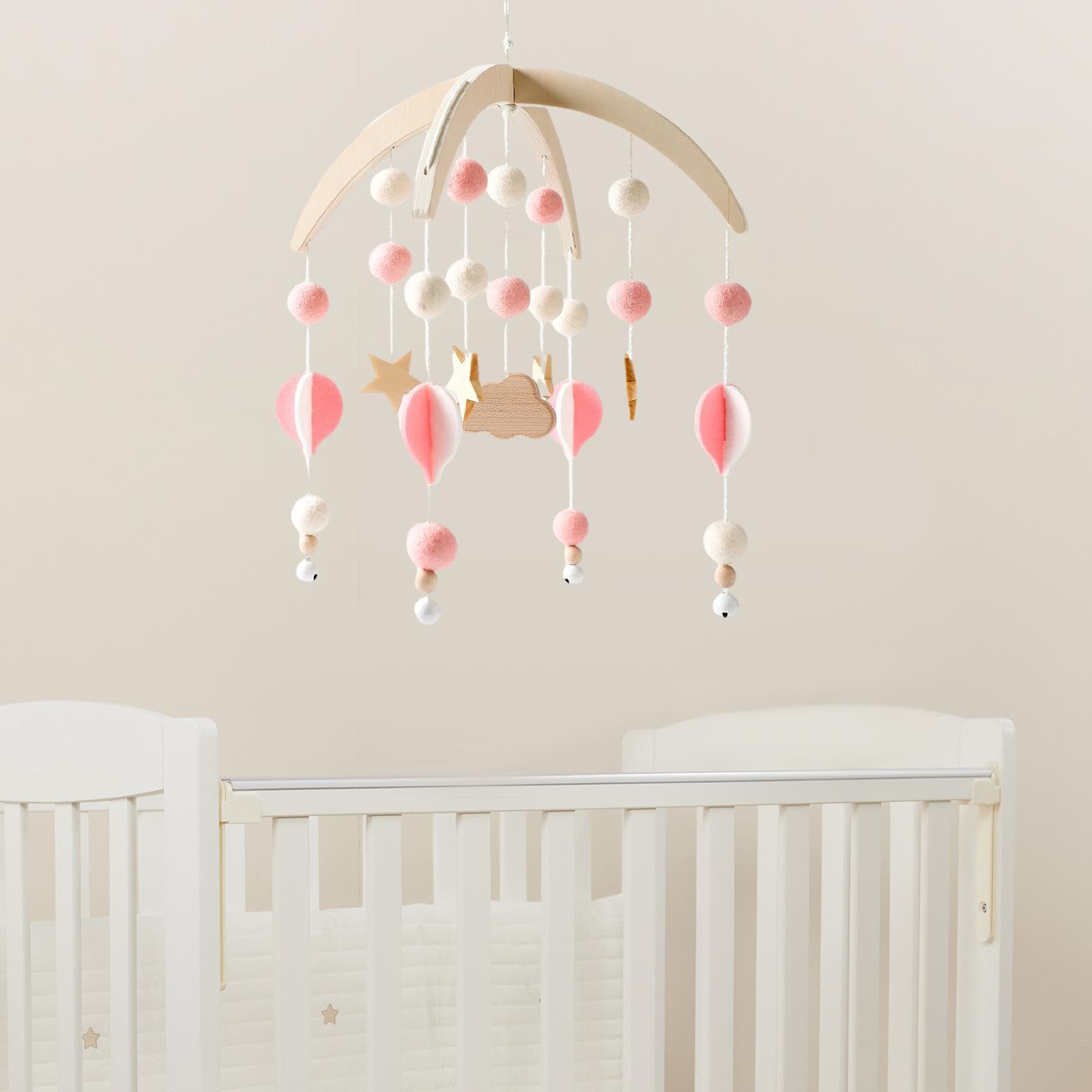Мобиль Folpus Baby Crib Mobile Розовый, фото №5