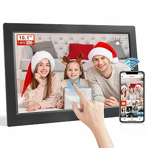 Цифровая фоторамка FRAMEO 10.1 дюйма WiFi 1280 x 800 HD IPS LCD Touchscreen 16 GB - Фото 1