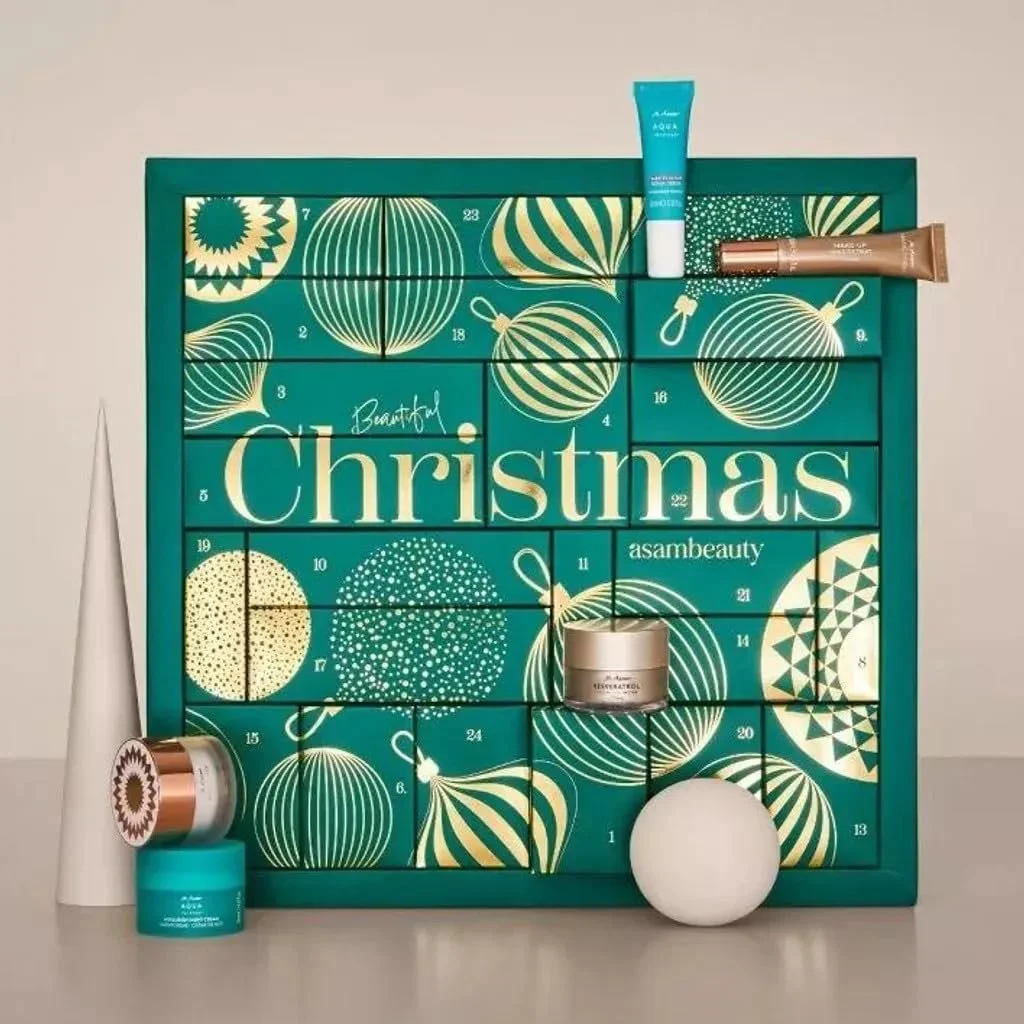 Адвент-календар M. Asam 2025 Жіночий, Asambeauty Макіяж Адвент-календар, 24 Сюрпризи, фото №6