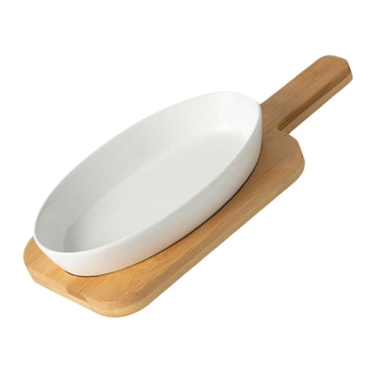 Форма для запекания Cabilock Овальная Керамическая, фото №1