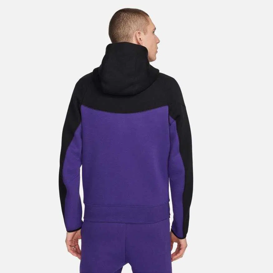 Світшот Nike Tech Fleece S фіолетовий/чорний, фото №2