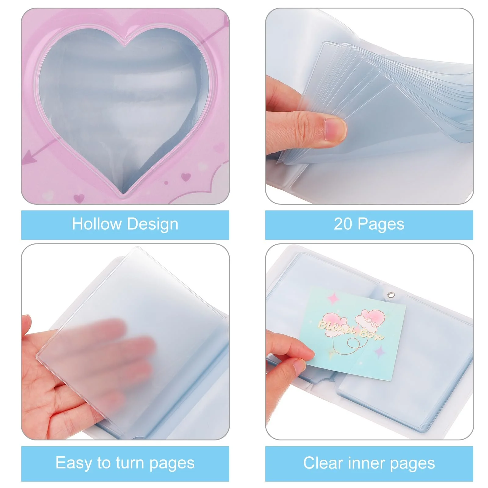 Мини Фотоальбом sourcing map 3 дюйма, Розовый, фото №3 Мини Фотоальбом sourcing map 3 дюйма, Розовый, фото №3