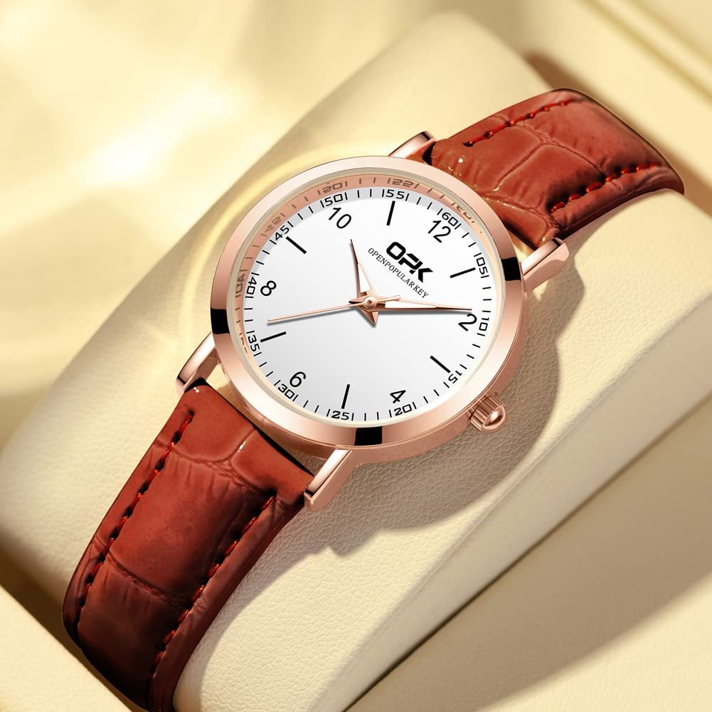 Жіночий Годинник Basfur Dress Fe-Montre-025-03 Коричневий, фото №3