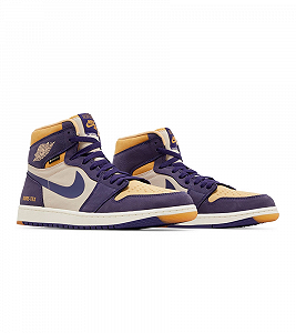 Кросівки Jordan 1 Retro High Element Gore-Tex Sky J Purple 42 synthetic.ua - Фото 1