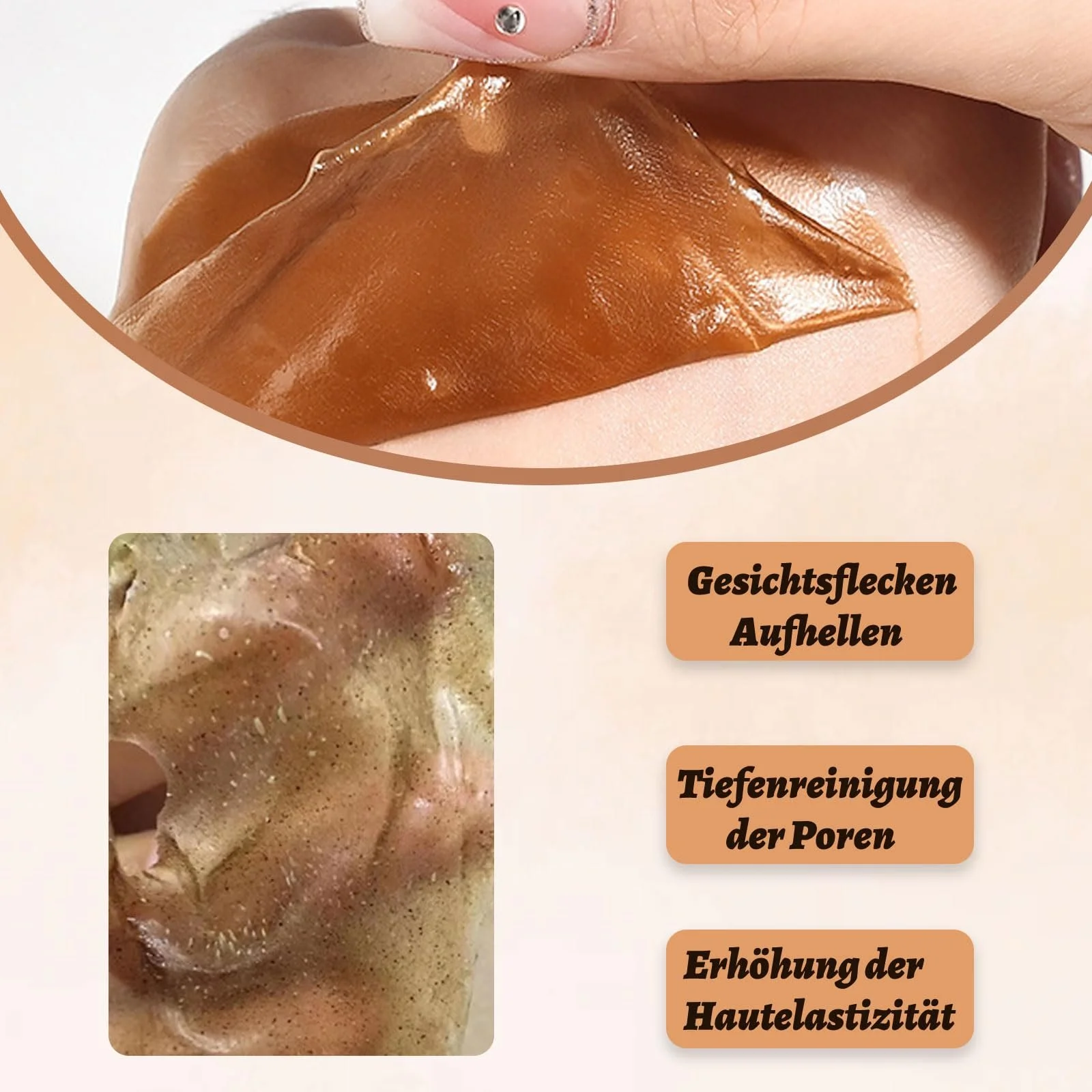 Маска для обличчя Peel Off, маска для обличчя для видалення чорних цяток, фото №5