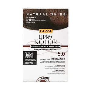 Фарба для волосся Guam Upker Kolor Natural Permanent 5.0 Світло-коричневий - Фото 1