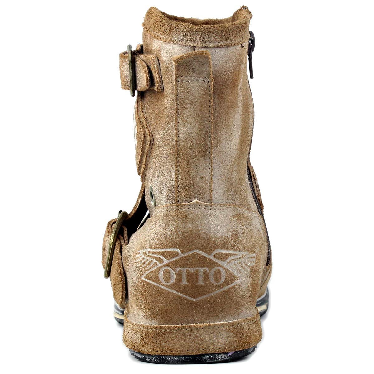 Мужские кожаные ботинки Chukka OSSTONE OS-5008-1-NH-DE-R, фото №3