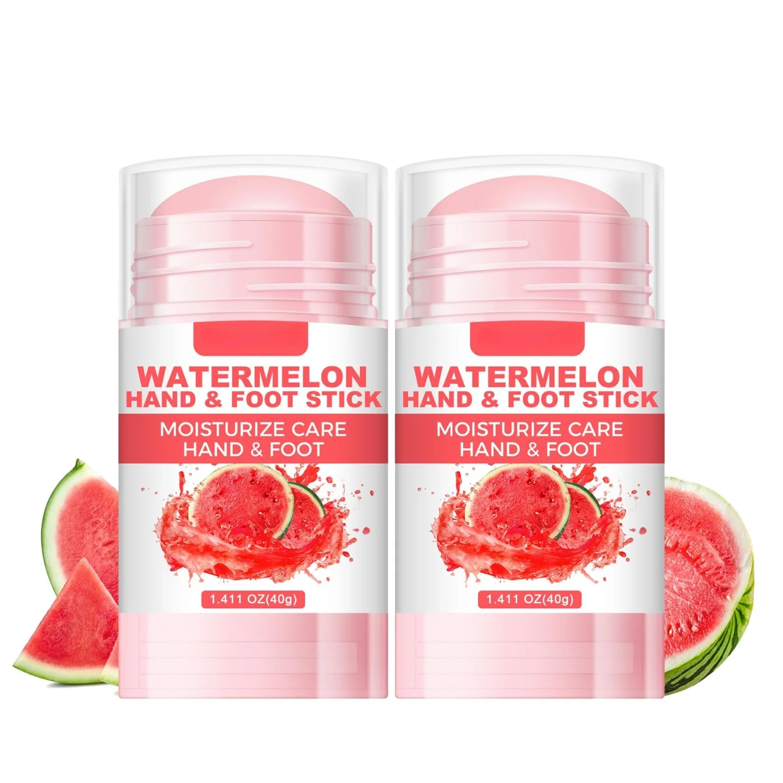 Крем для ног Увлажняющий с экстрактом арбуза, витамином Е и маслом ши, набор из 2 шт., фото №1