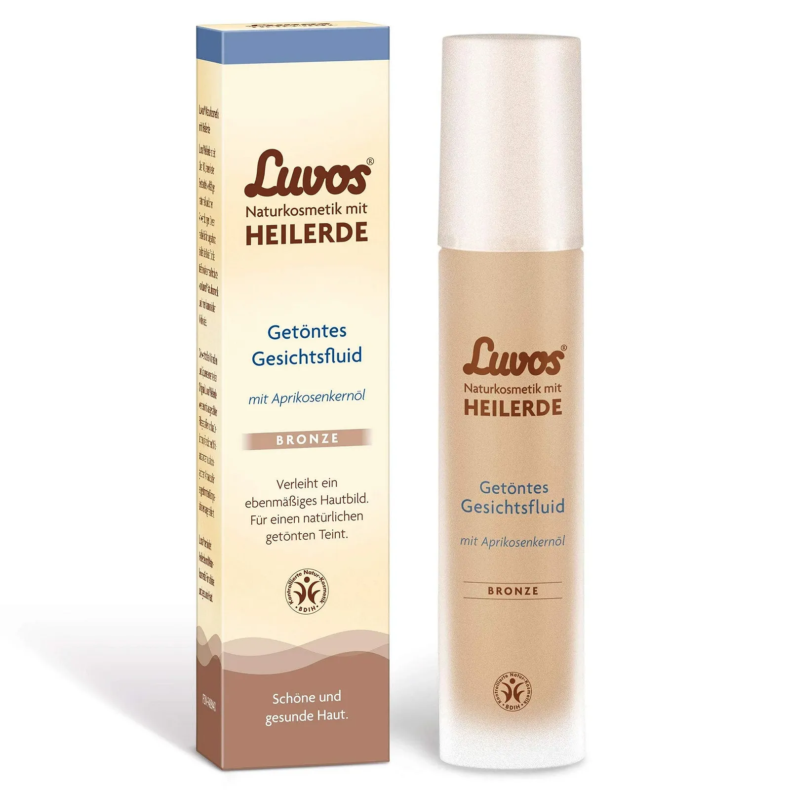 Флюїд для обличчя Luvos Natural Cosmetics Tinted Bronze тонуючий 50 мл, фото №2 Флюїд для обличчя Luvos Natural Cosmetics Tinted Bronze тонуючий 50 мл, фото №2
