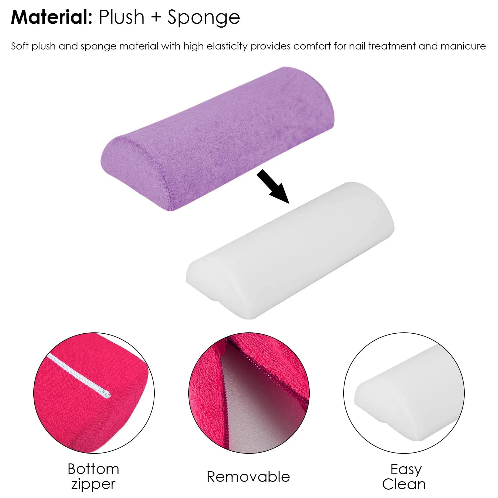 Подушка для рук для манікюру Queen.Y, фото №2