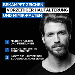Крем для обличчя L'Oréal Men Expert Wrinkle Stop зволожувальний антивіковий для чоловіків 50 мл synthetic.ua - Фото 1