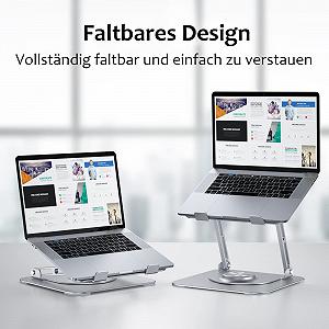 Подставка для ноутбука JOYEKY 360
Вращается, складывается, портативная. Изготовлена из алюминия. Регулируемая по высоте и эргономичная. Совместима с MacBook/Dell/HP/другими ноутбуками synthetic.ua - Фото 1