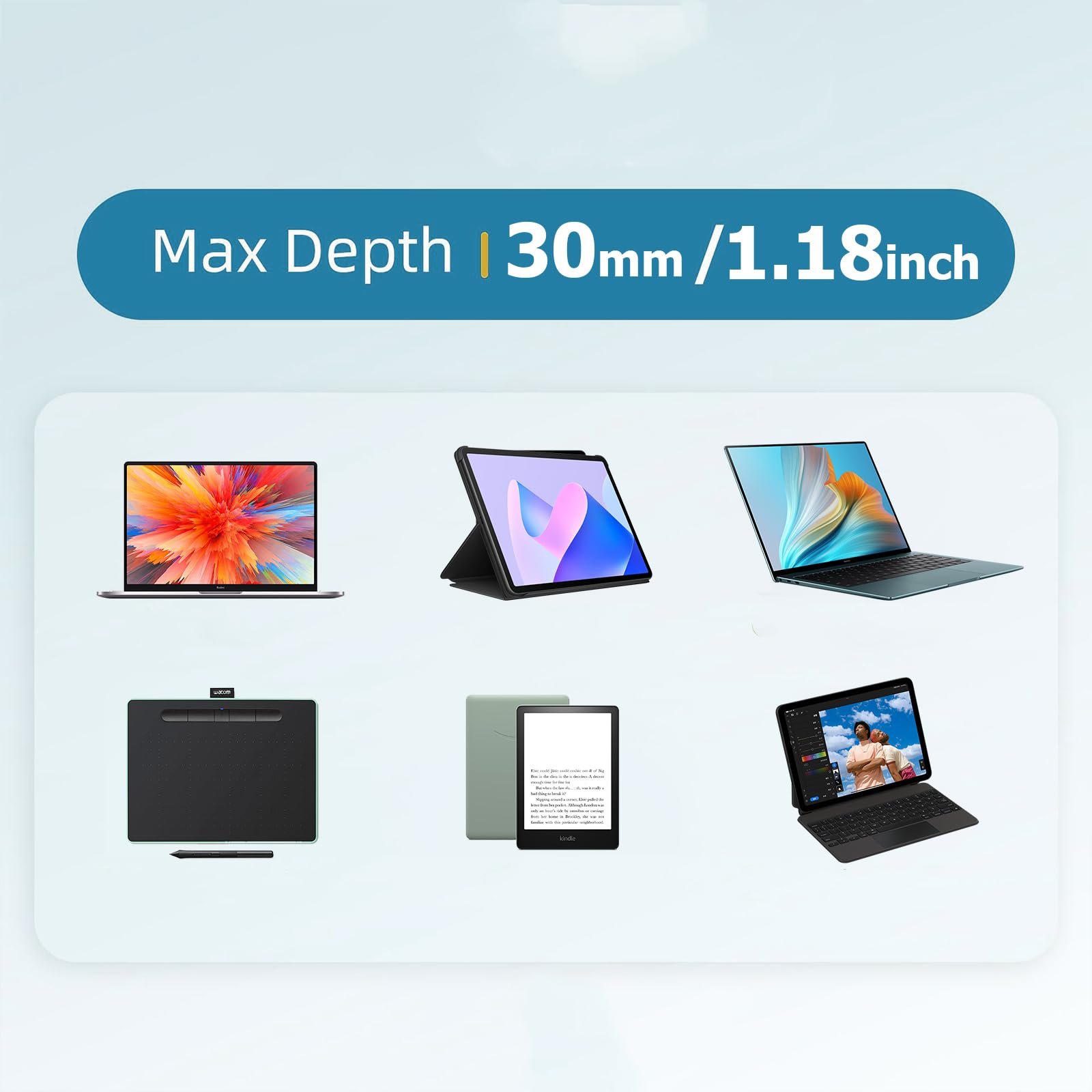 Крепление для ноутбука под стол, полка для ноутбука, держатель для ноутбука под стол для аппаратного обеспечения ноутбука, фото №7