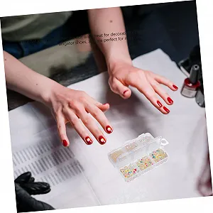 Стразы Смола Плоская задняя часть Для украшения ногтей Самоклеящиеся AB-цвета Для маникюра и рукоделия synthetic.ua - Фото 1