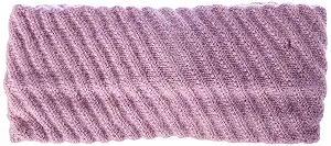 Повязка на голову трикотажная ONLY Onlida Struc Crocus Petal synthetic.ua - Фото 1