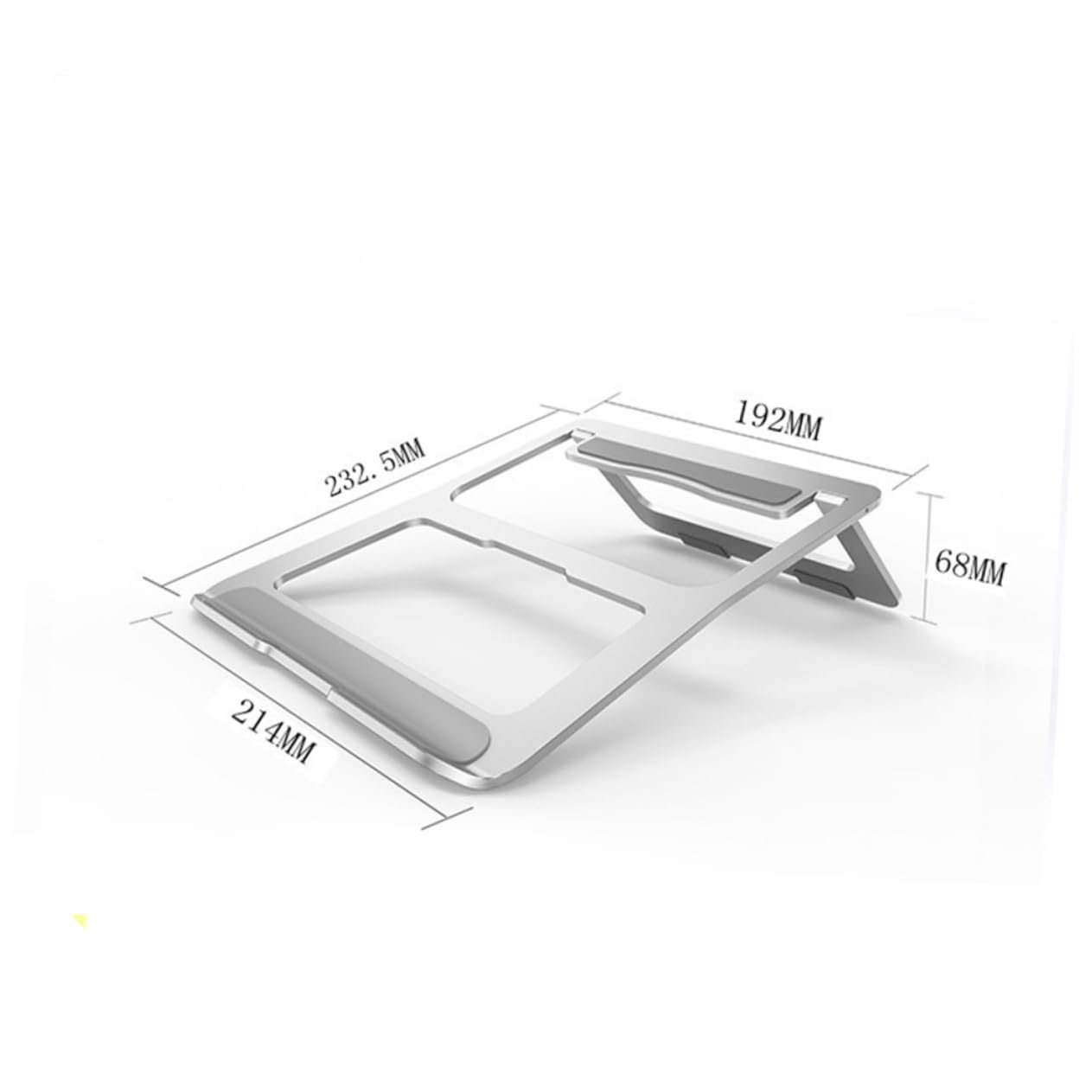 Подставка для ноутбука Tofficu складная из алюминиевого сплава, вентилируемая для эффективного охлаждения, портативная для дома и офиса, фото №7