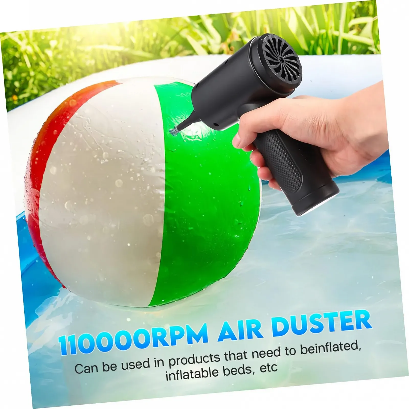 Аккумуляторный ручной пылесос-воздуходувка VILLCASE Portable, фото №3