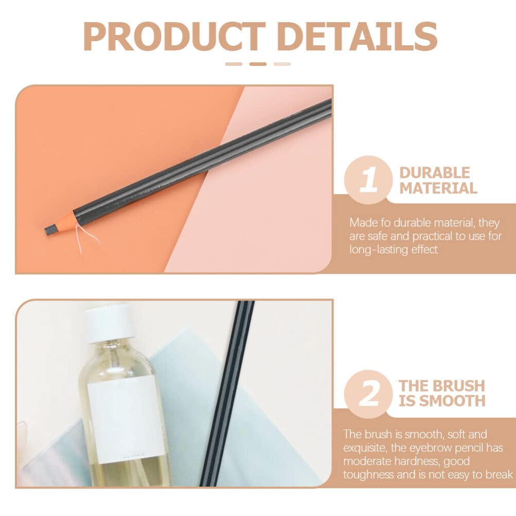 Карандаш для бровей Lurrose Smudge-proof Grey, фото №2