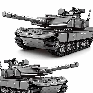 Конструктор Танк Technik Leopard 2A7, 898 деталей, военный - Фото 1