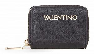 Кошелек VALENTINO Stereo Re Zip Around Nero, черный - Фото 1
