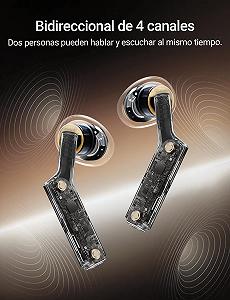 Навушники-перекладачі Timekettle W4, Двосторонній пристрій для синхронного перекладу, підтримка 40 мов synthetic.ua - Фото 1