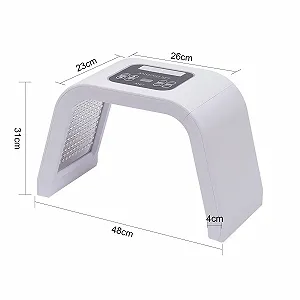 LED Маска для лица 7 цветов Светотерапия Маска для фотоомоложения synthetic.ua - Фото 1