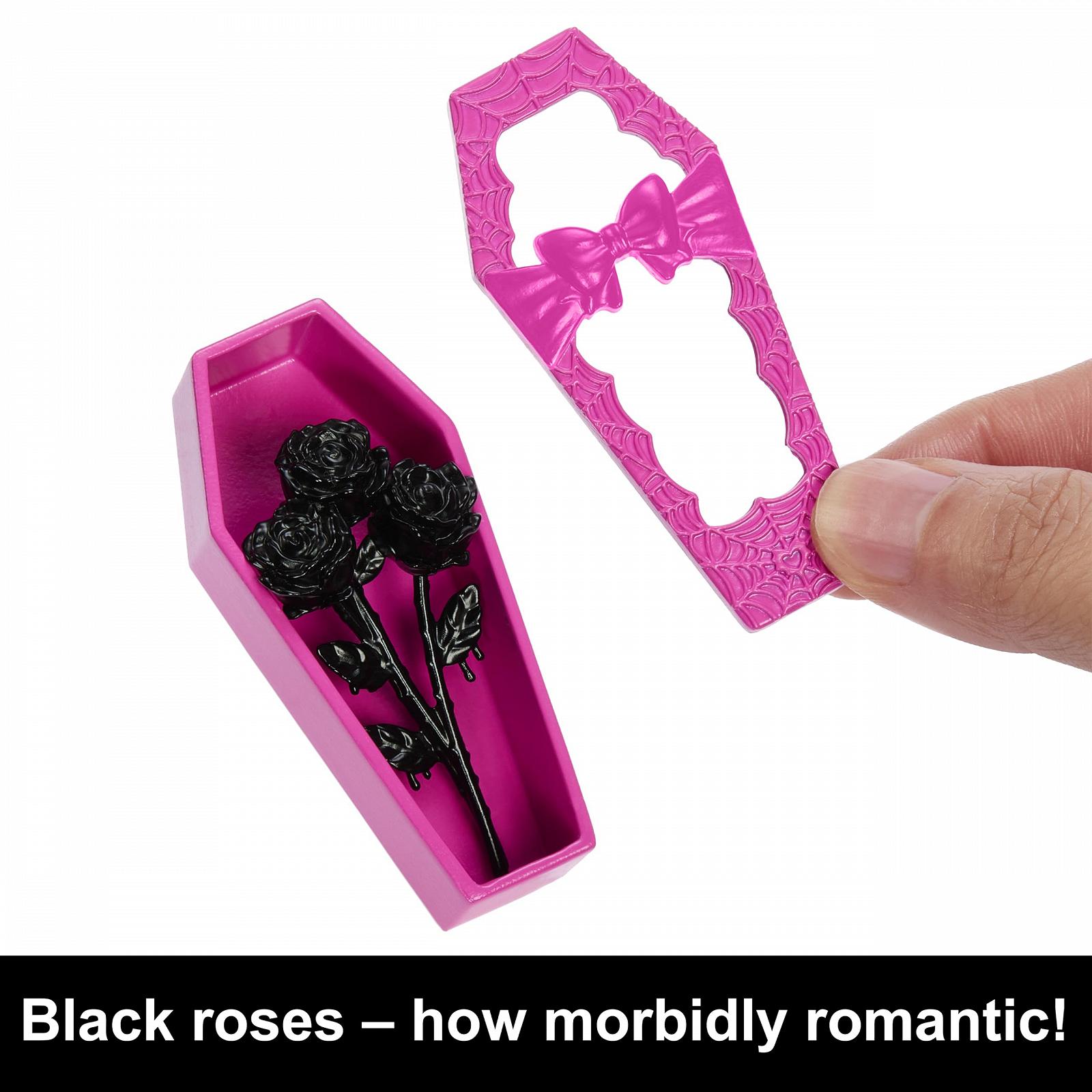Ляльки Monster High Howliday Love Edition Draculaura & Clawd Wolf Collector Two-Pack з аксесуарами до Дня Святого Валентина та упаковкою для демонстрації, фото №2