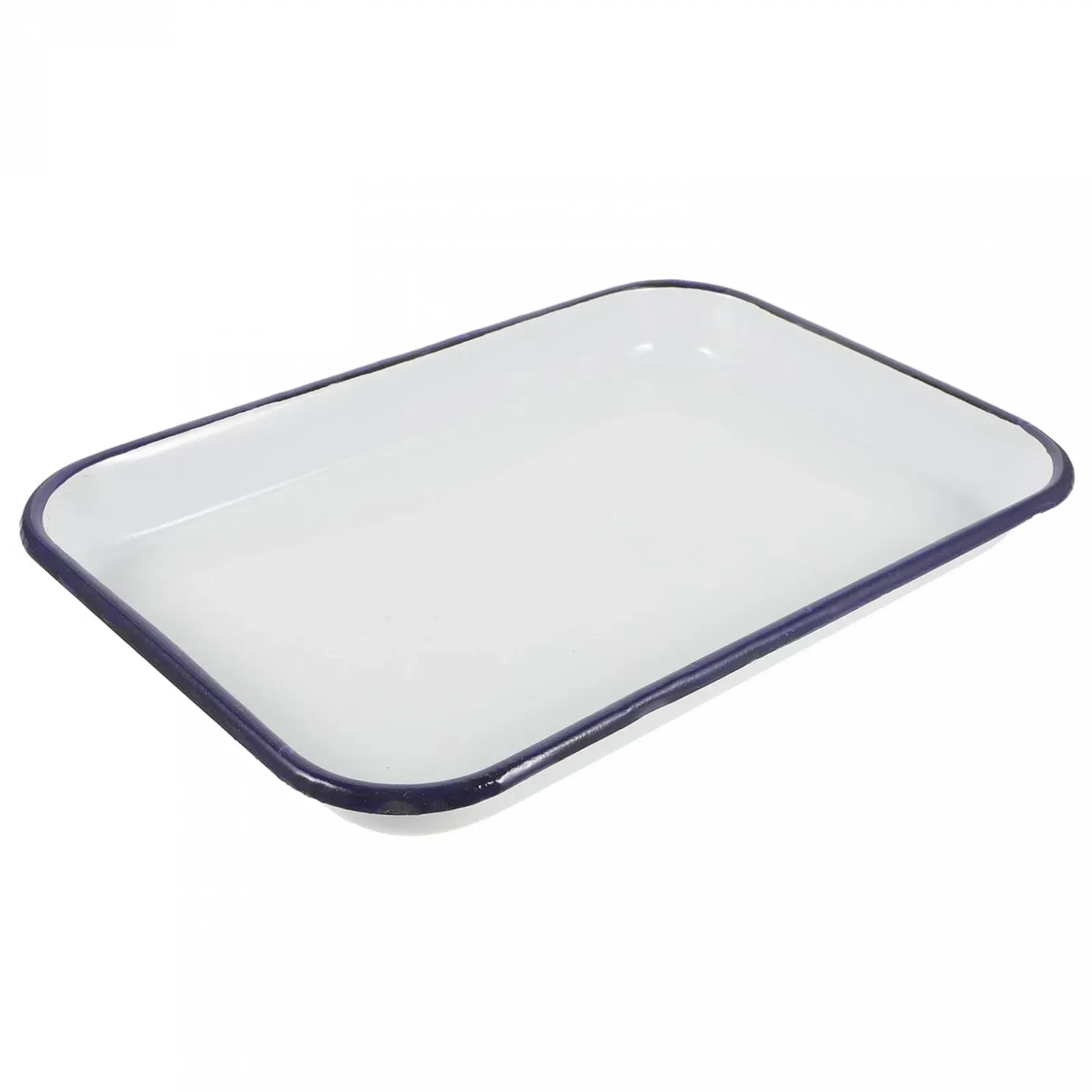 Противень для запекания прямоугольный эмалированный термостойкий, фото №1 Противень для запекания прямоугольный эмалированный термостойкий, фото №1