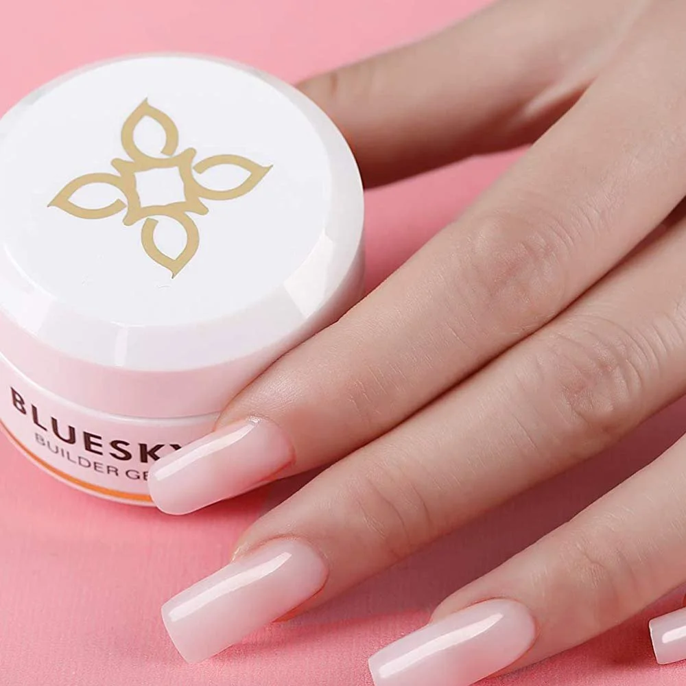 Гель Bluesky Builder Розовый 30 мл, фото №5 Гель Bluesky Builder Розовый 30 мл, фото №5