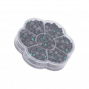 Стрази для нігтів Emoshayoga Скляні стрази 1000 шт synthetic.ua - Фото 1