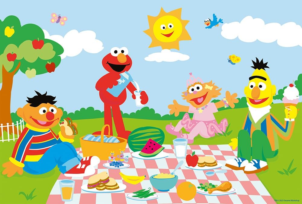 Пазл Schmidt Spiele Sesame Street 56457 3 x 24 детали, фото №6