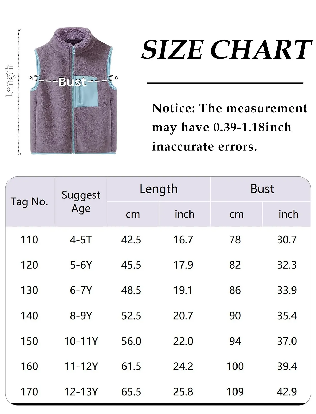 Жилет Happy Cherry Флісовий Дитячий для Хлопчиків та Дівчаток, фото №6 Жилет Happy Cherry Флісовий Дитячий для Хлопчиків та Дівчаток, фото №6