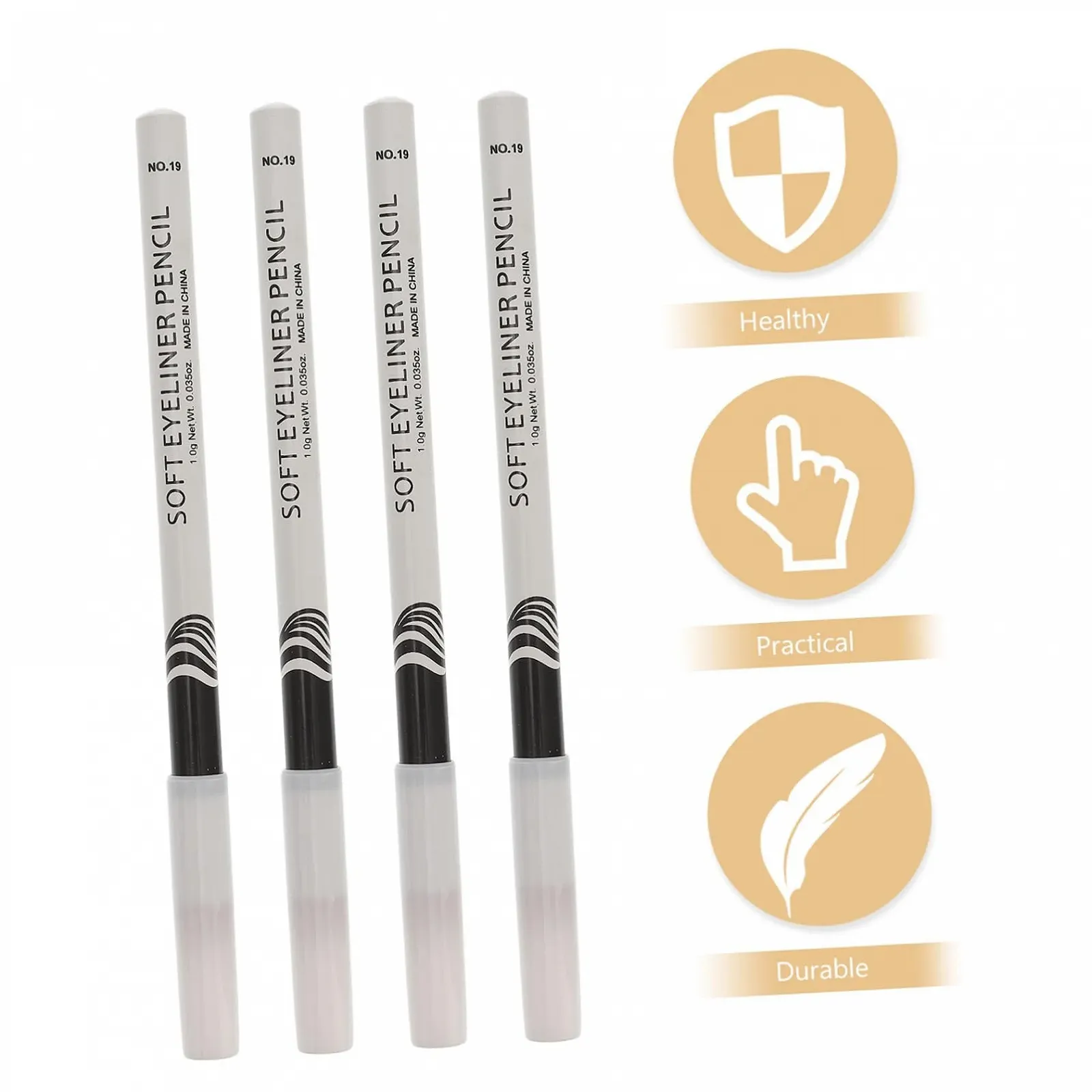 Олівець для очей FOMIYES Silkworm Водостійкий Білий, фото №4