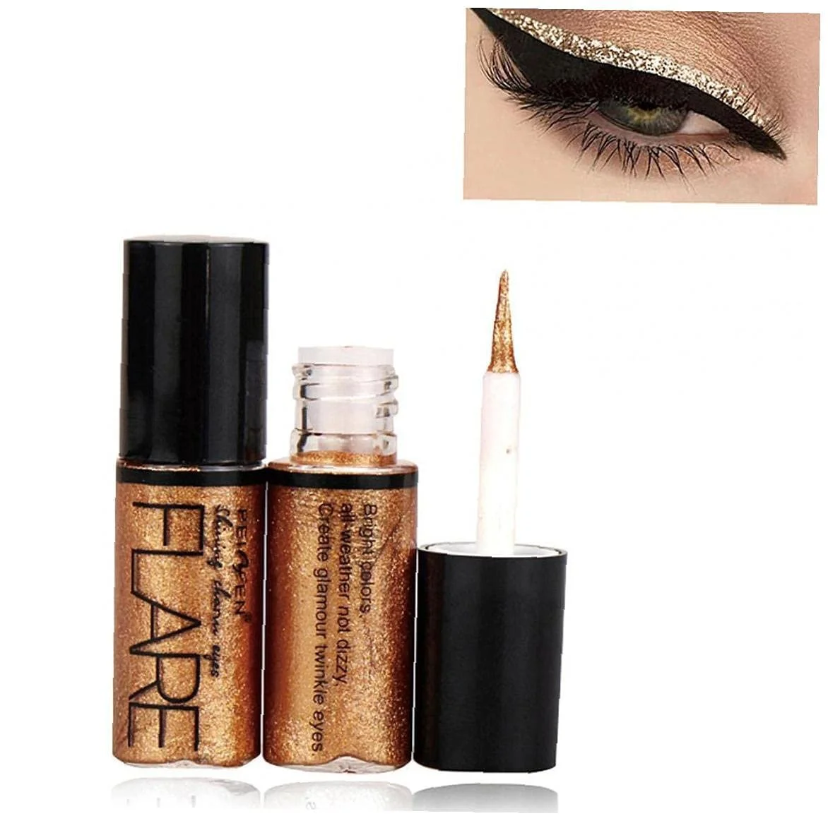 Рідка Підводка для очей Блискуча 10шт/набір, фото №3