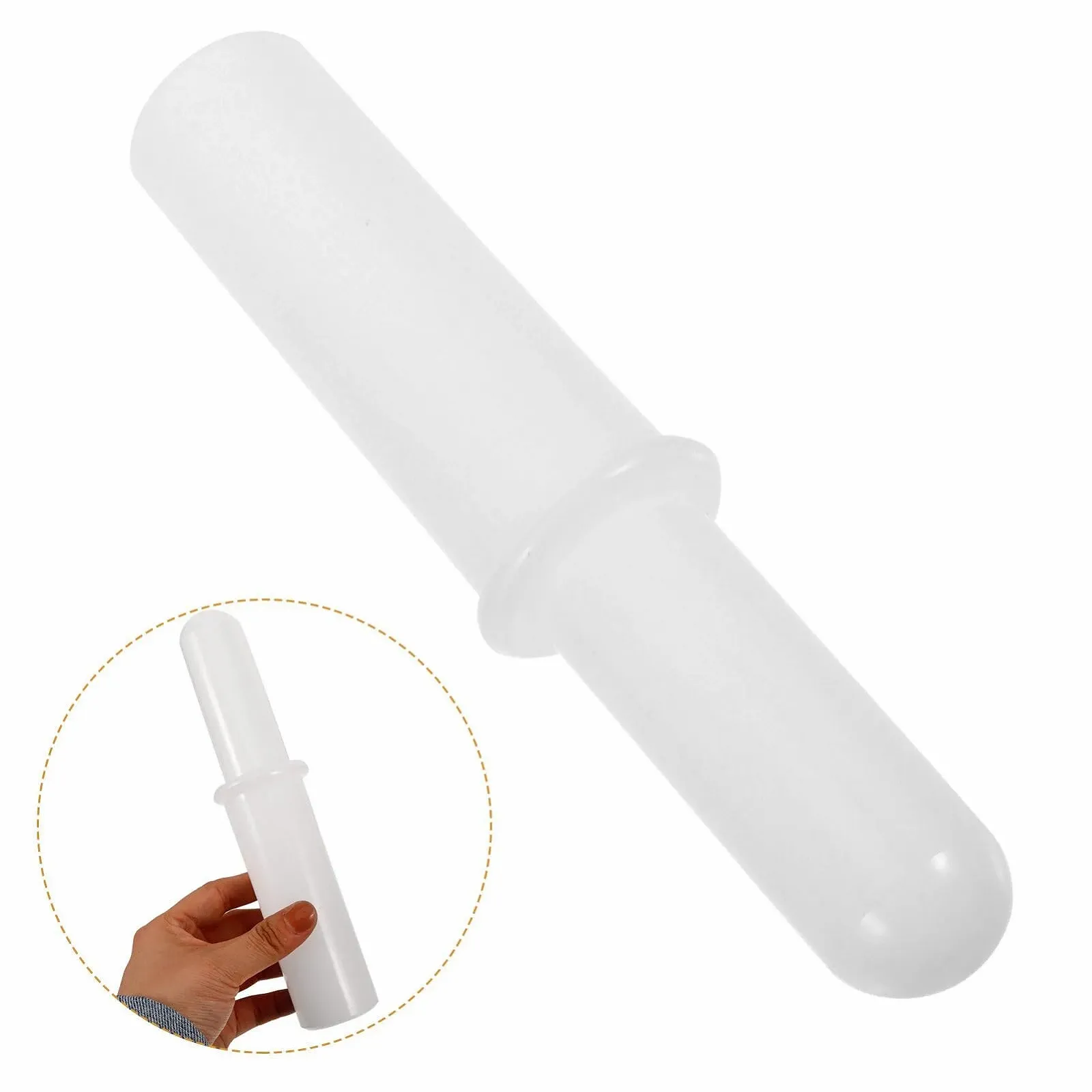Штовхач для м'ясорубки Imikeya Universal 8.5" білий пластик, фото №3 Штовхач для м'ясорубки Imikeya Universal 8.5" білий пластик, фото №3