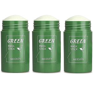 Маска-стик Green Tea Очищающая с экстрактом зеленого чая для удаления черных точек, увлажнения лица, контроля жирности, глубокого очищения пор, для всех типов кожи, 3 шт - Фото 1