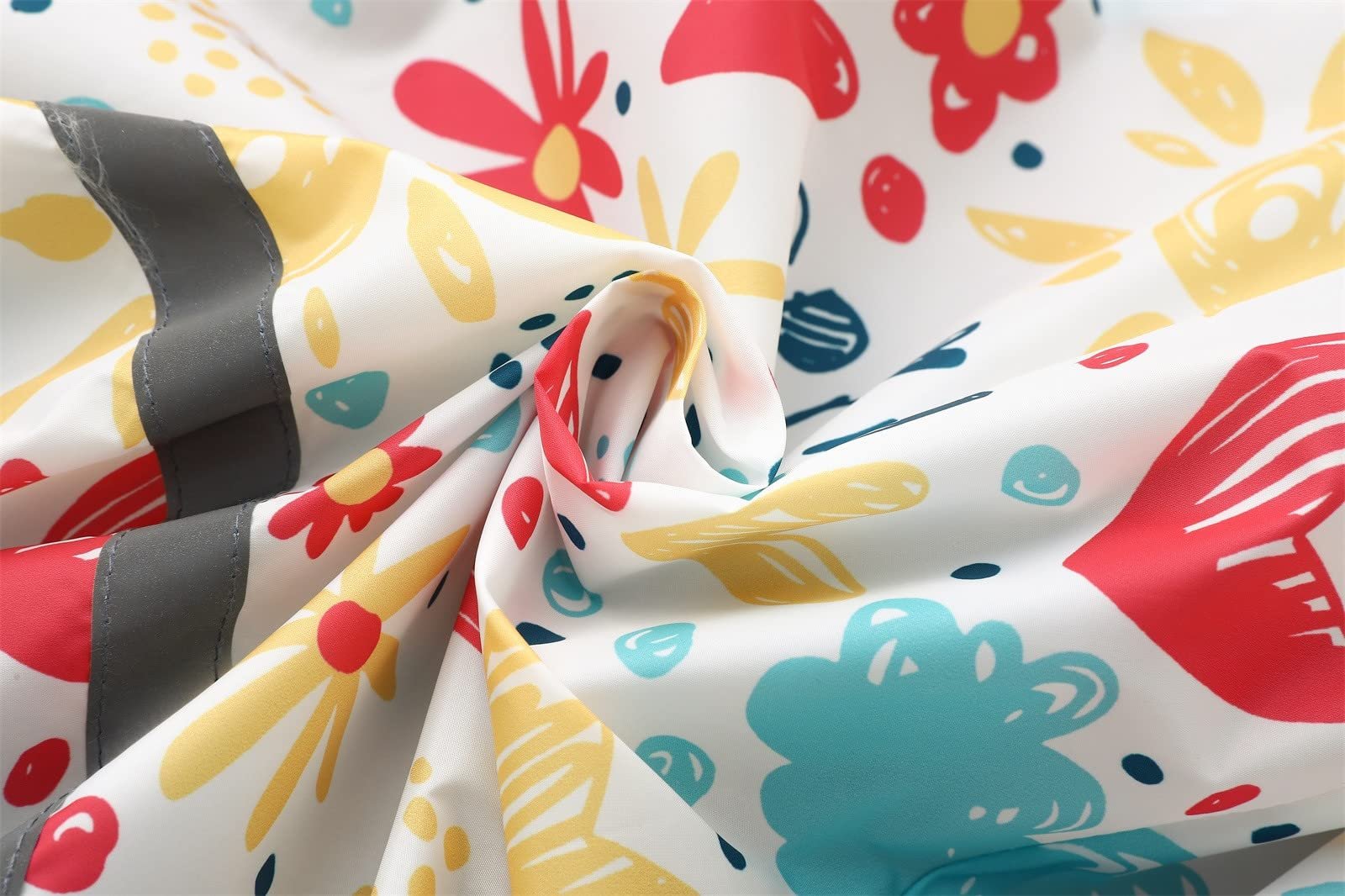 Легка дитяча водонепроникна куртка-дощовик Qzeanxy з капюшоном, Унісекс, фото №4