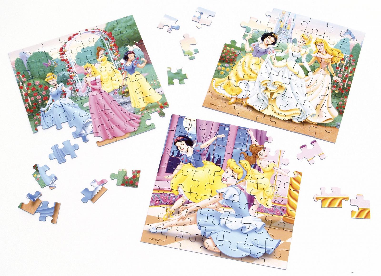 Пазл Ravensburger Disney Princess набор из 3 штук по 49 деталей, фото №6