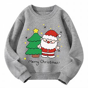 Різдвяний светр Pilipulu для хлопчиків і дівчаток, дитячий різдвяний світшот - Фото 1